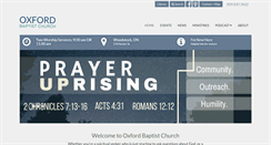 Desktop Screenshot of oxfordbaptist.ca